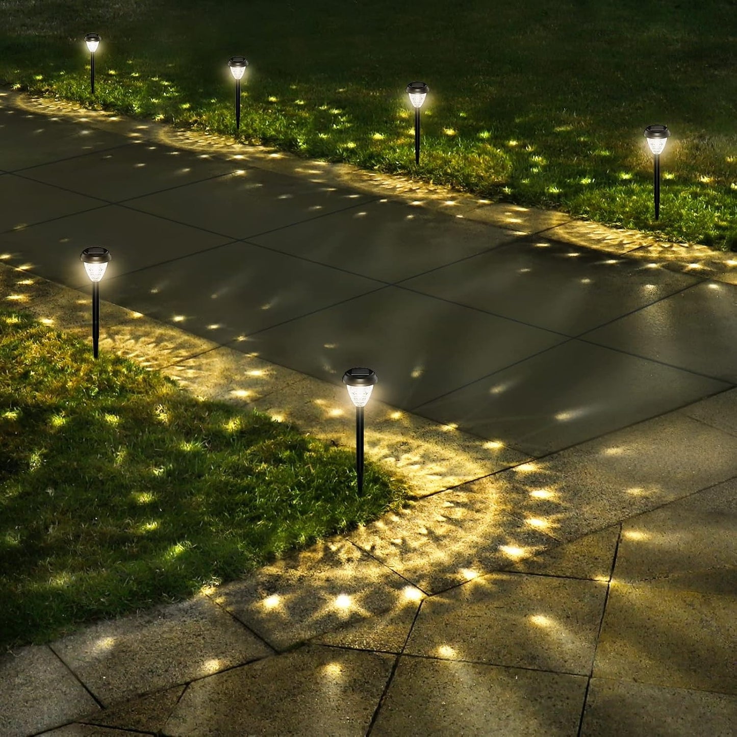MZ31 LED Solar Garden Lights-Mandala pattern