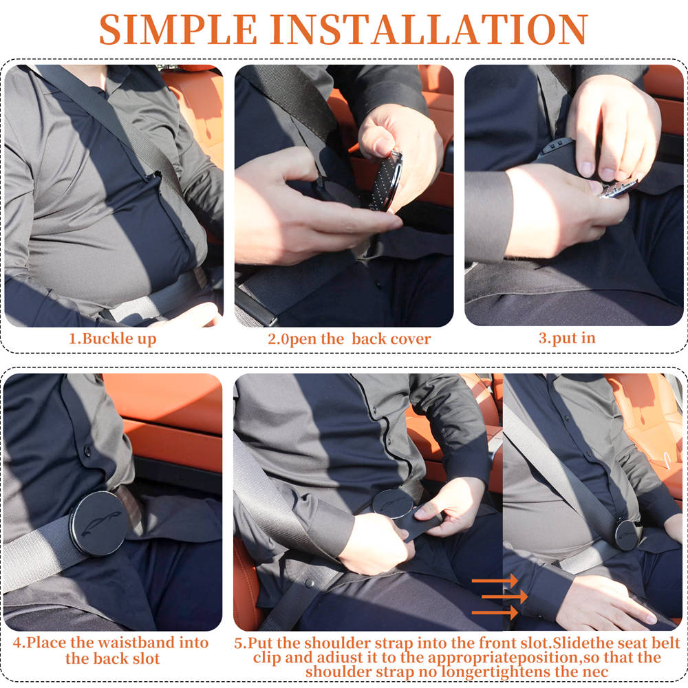 Car Seat Belt Adjuster - Improve Driving Comfort-Exclusive patent