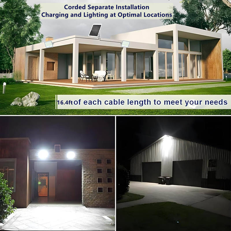 MZ01 Outdoor Solar Light | 480LED lamp beads | 20000 mAh large battery
