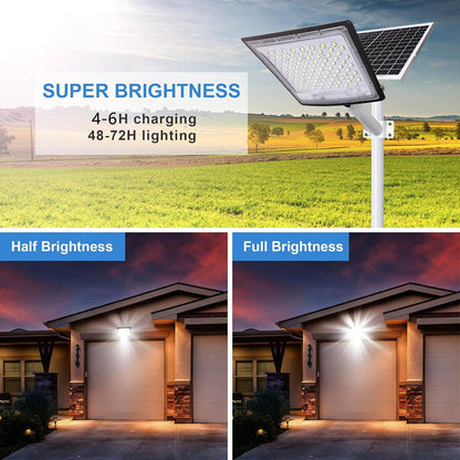 MZ02 Outdoor Solar Light | 332LED lamp beads | 15000 mAh large battery