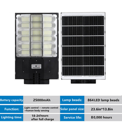 MZ04 Outdoor Solar Light with Motion Sensor | 864LED Lamp Beads | 25000 mAh Large Battery